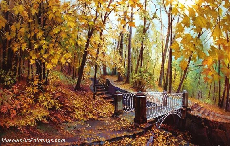 Autumn Landscape Paintings 012