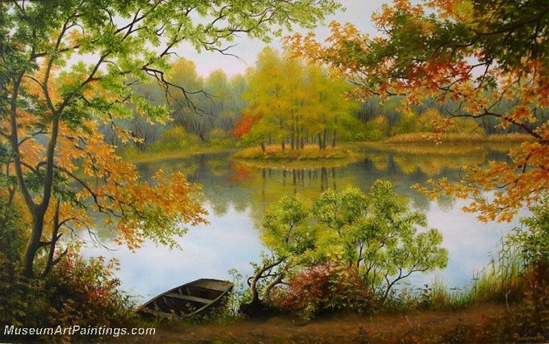 Autumn Landscape Paintings 023