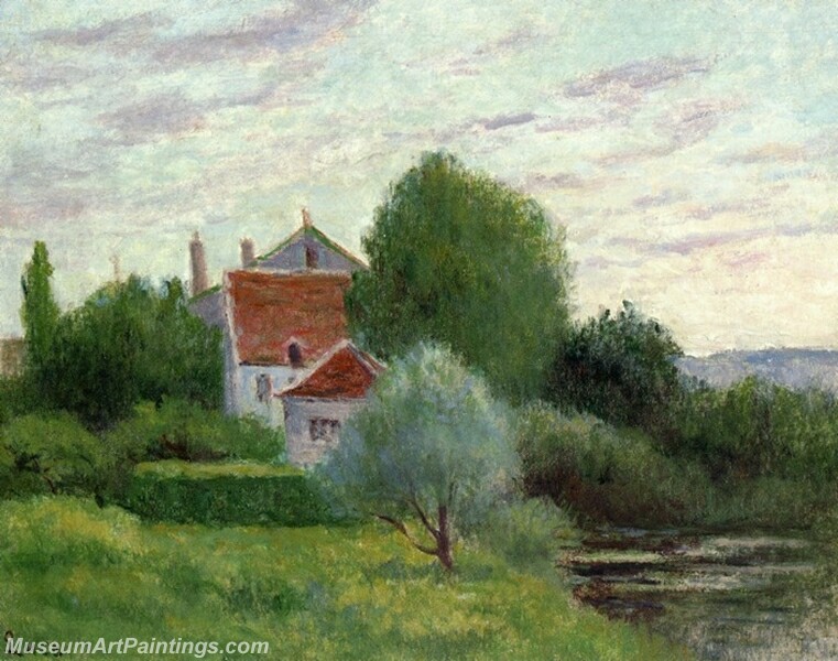 Auvers sur Oise Landscape Painting