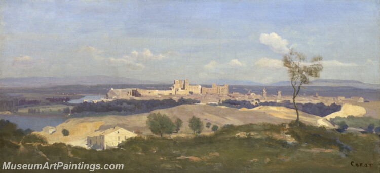 Avignon from West Painting