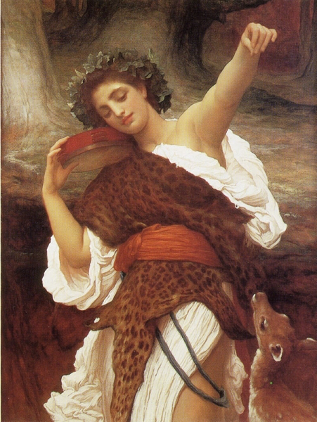 Bacchante by Sir Frederick Lord Leighton