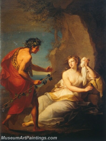 Bacchus Discovering the Sleeping Ariadne on Naxos Painting