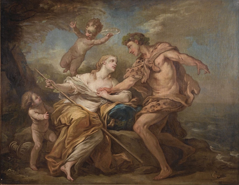 Bacchus and Ariadne by Carle van Loo