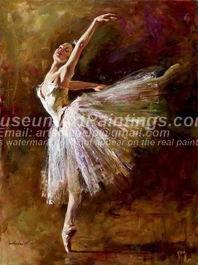 Ballet Oil Painting 002