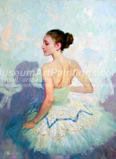 Ballet Oil Painting 021