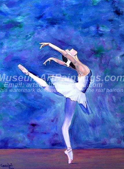 Ballet Oil Painting 026