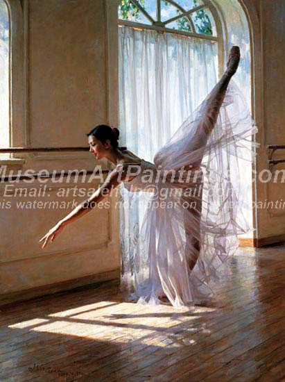 Ballet Oil Painting 041