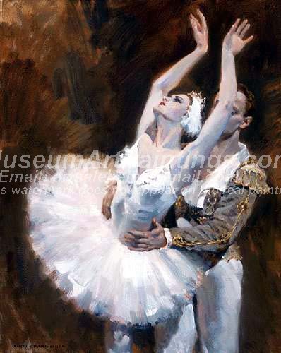 Ballet Oil Painting 065