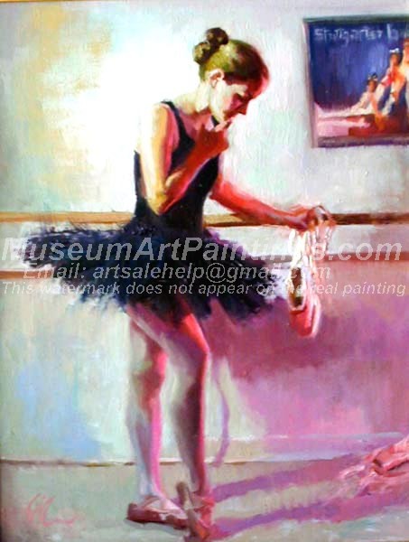 Ballet Oil Painting 069