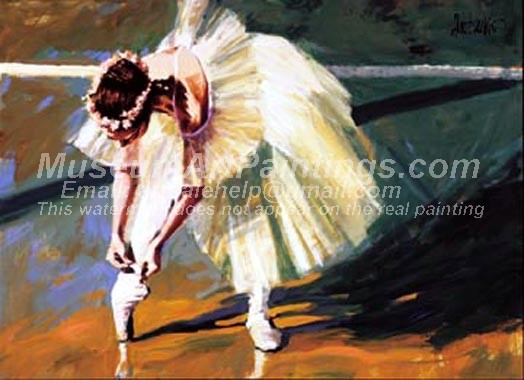 Ballet Oil Painting 070