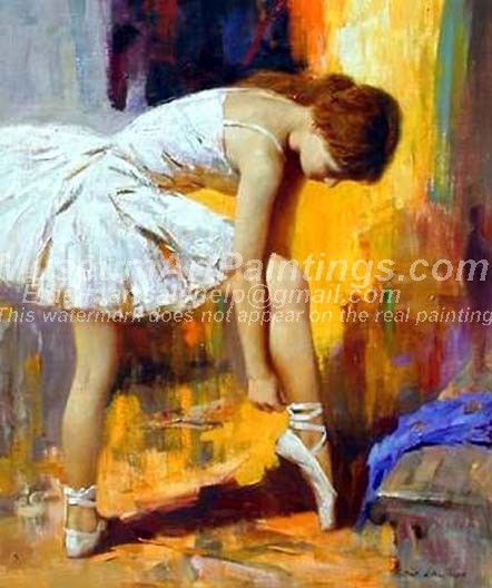 Ballet Oil Painting 103