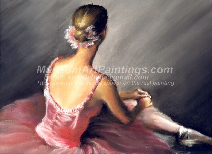 Ballet Oil Painting 108