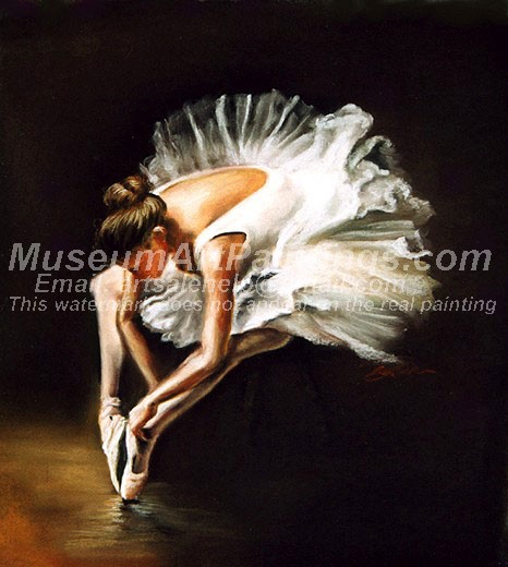Ballet Oil Painting 109