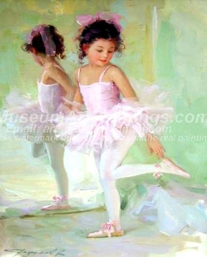 Ballet Oil Painting 110