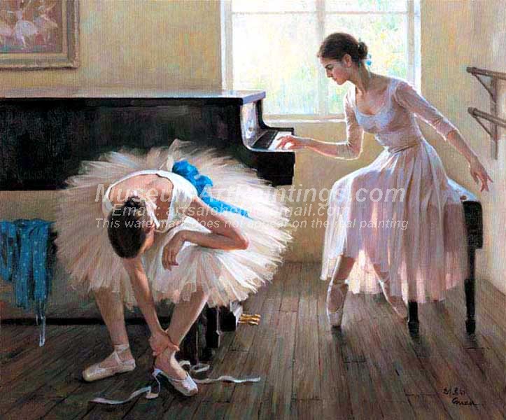 Ballet Oil Painting 119