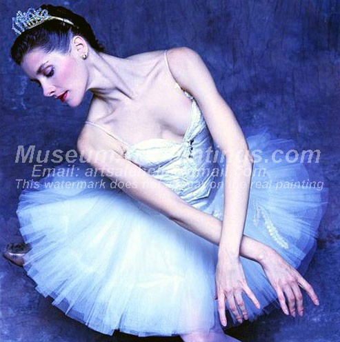 Ballet Oil Painting 135