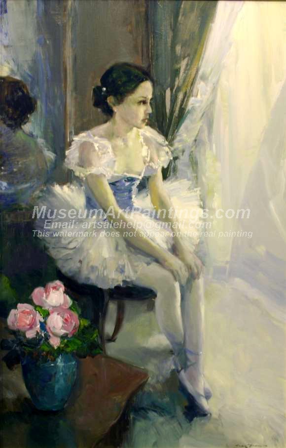 Ballet Oil Painting 147