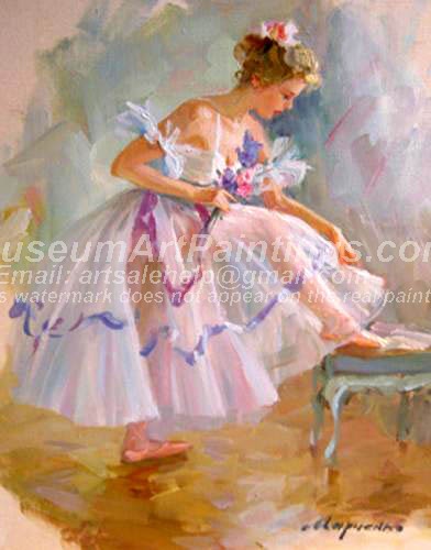 Ballet Oil Painting 149