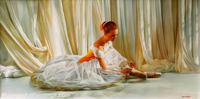 Ballet Oil Painting MDP010