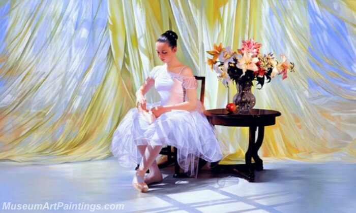 Ballet Oil Painting MDP014