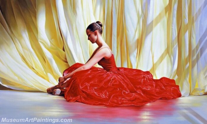 Ballet Oil Painting MDP016
