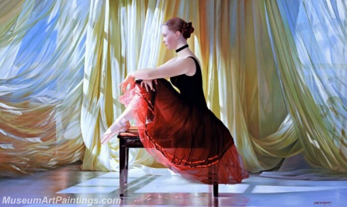 Ballet Oil Painting MDP020