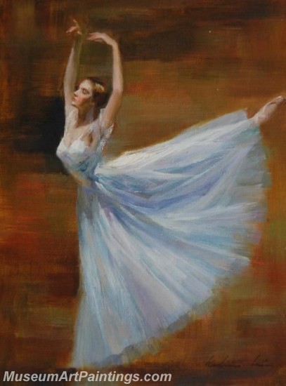 Ballet Oil Painting On Canvas MB010