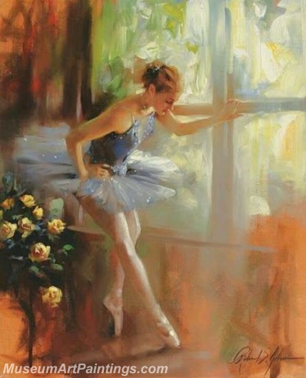 Ballet Oil Painting On Canvas MB020