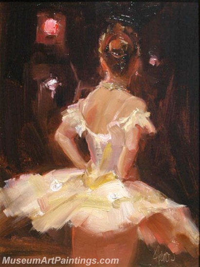 Ballet Oil Painting On Canvas MB022