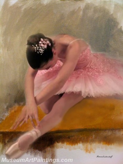 Ballet Oil Painting On Canvas MB023