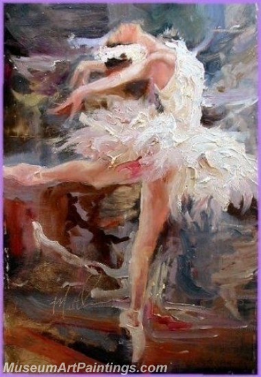 Ballet Oil Painting On Canvas MB031