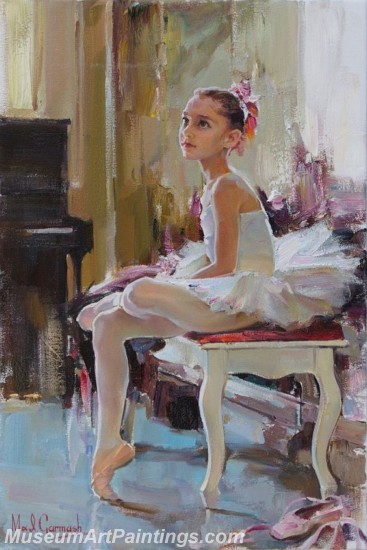 Ballet Oil Painting On Canvas MB037