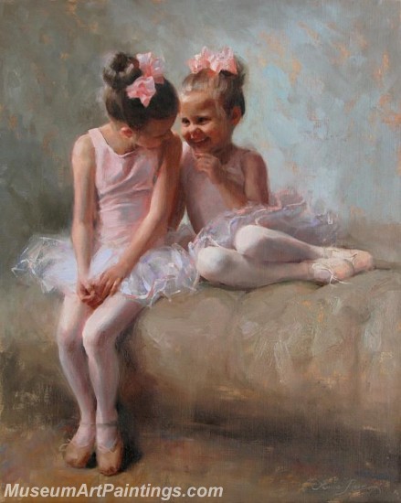 Ballet Oil Painting On Canvas MB042
