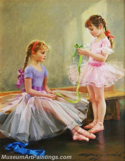 Ballet Oil Painting On Canvas MB043