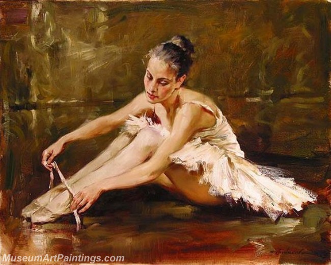 Ballet Oil Painting On Canvas MB06