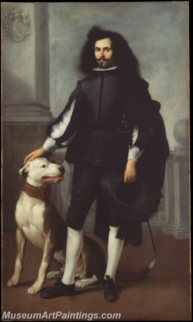 Bartolome Esteban Murillo Don Andres de Andrade y la Cal Painting