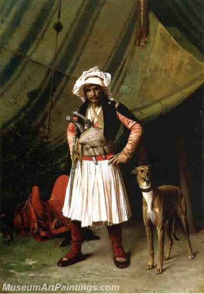 Bashi Bazouk and His Dog Painting