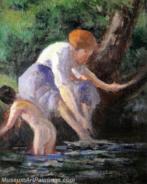 Bather Painting