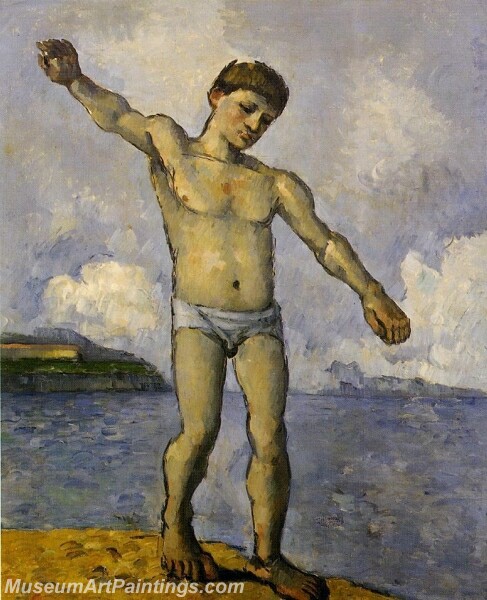 Bather with Outstreched Arms Painting