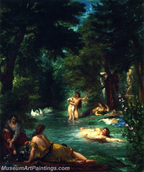 Bathers Painting