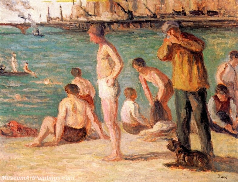 Bathers Painting