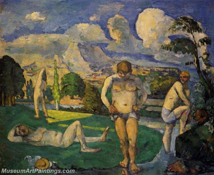 Bathers at Rest Painting