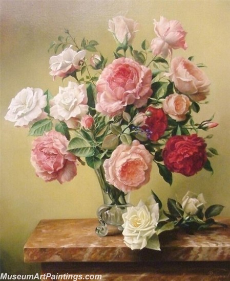 Beautiful Flower Oil Paintings 009