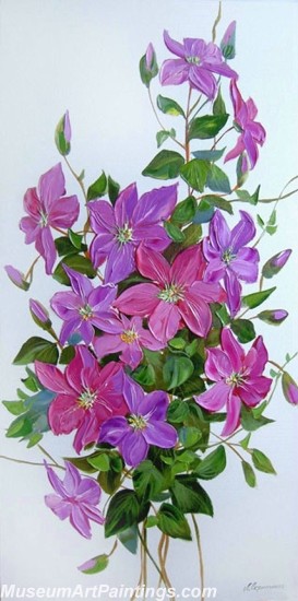 Beautiful Flower Oil Paintings 015