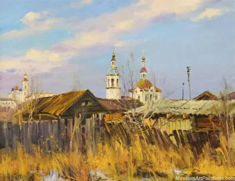 Beautiful Landscape Oil Paintings HOUSE01