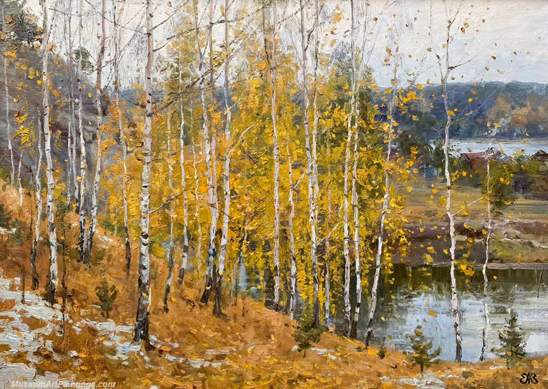 Beautiful Landscape Oil Paintings TREE01