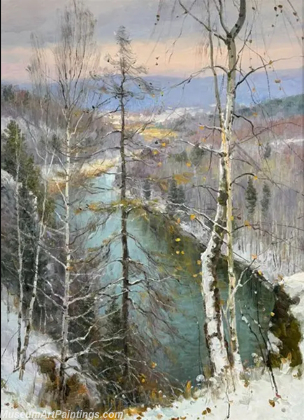 Beautiful Landscape Oil Paintings TREE02