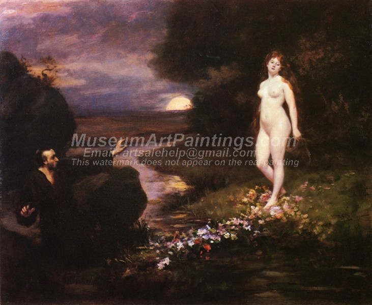 Beautiful Nude Paintings The Vision of Saint Catherine