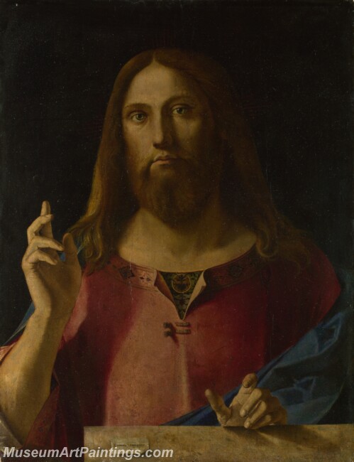 Benedetto Diana Salvator Mundi Painting