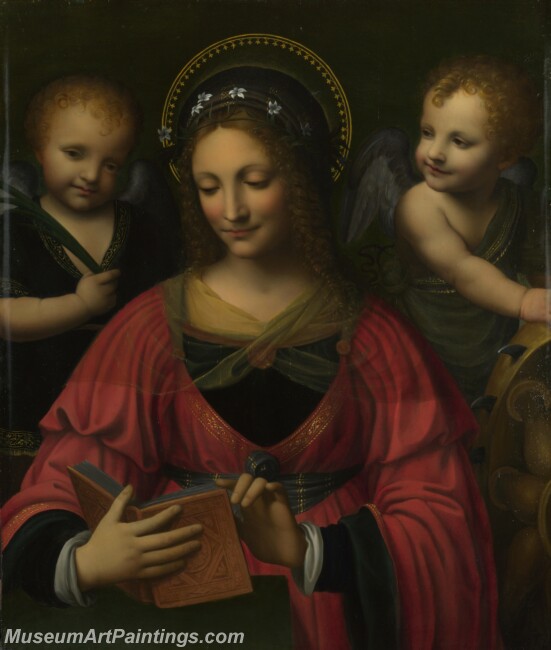 Bernardino Luini Saint Catherine Painting